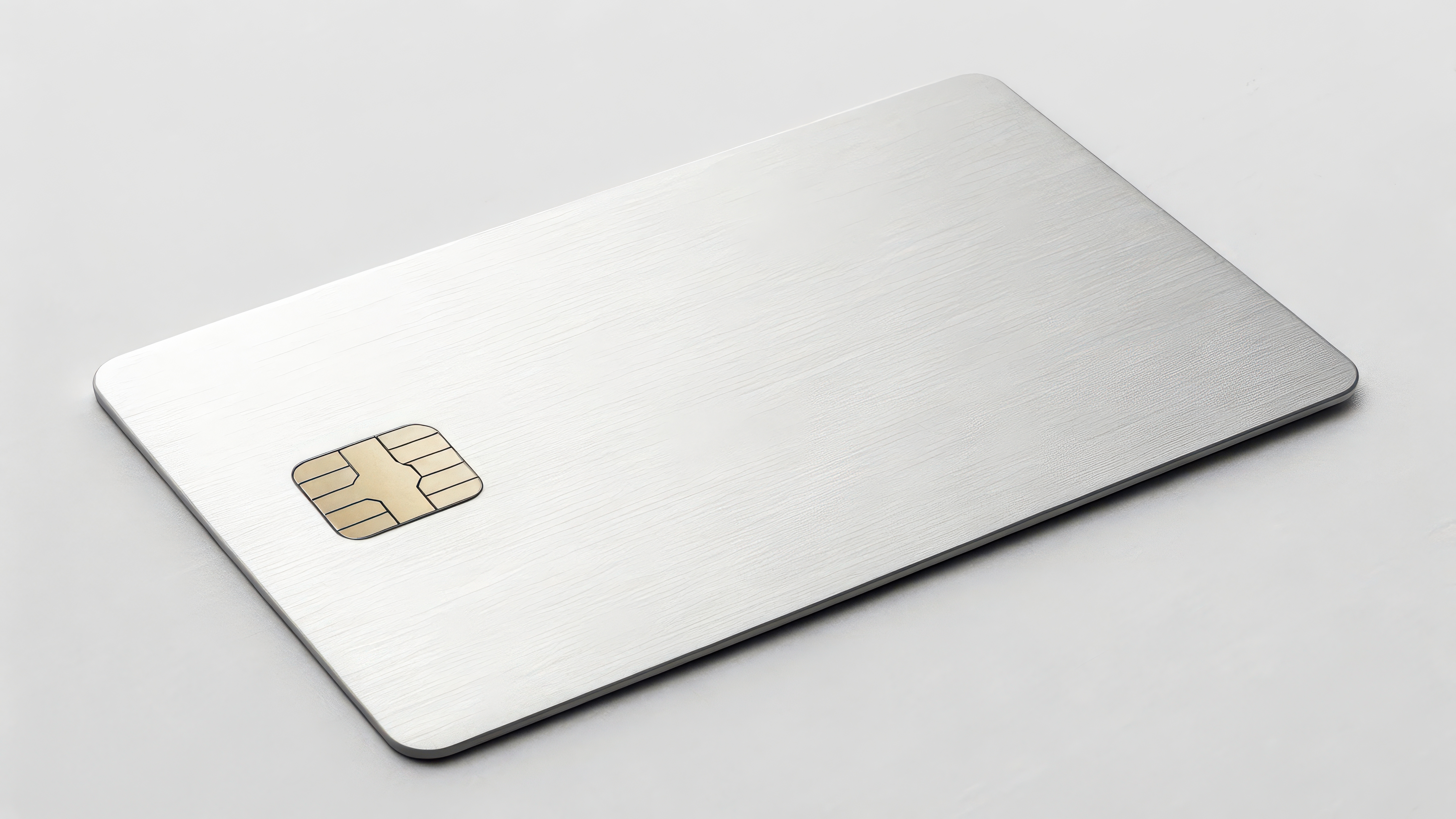 無地のICカード