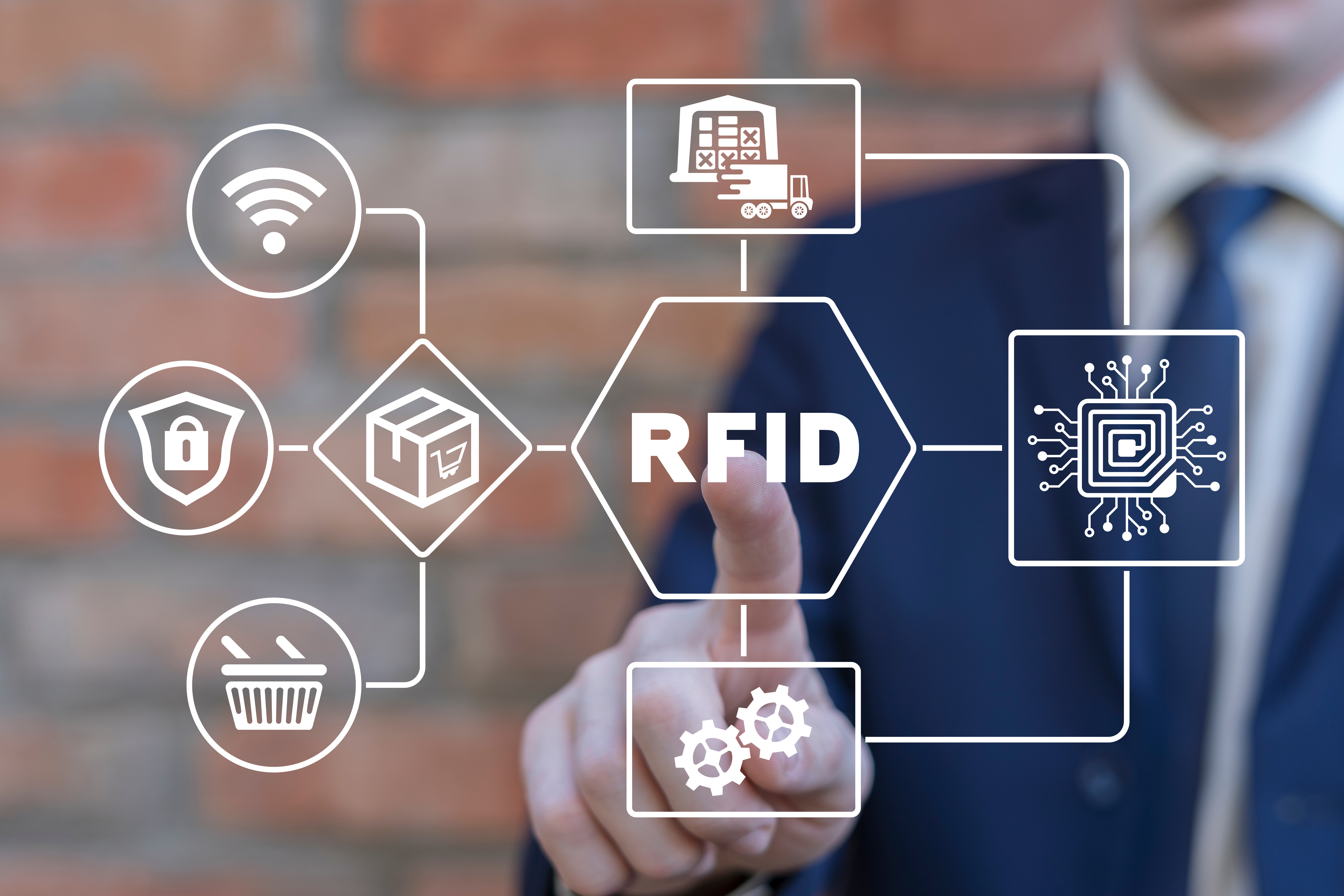 RFIDのイラスト入り写真