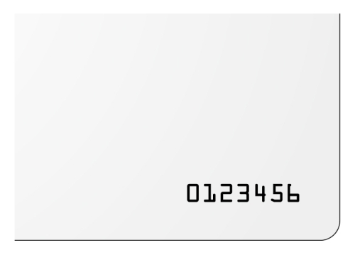 ナンバリング印字